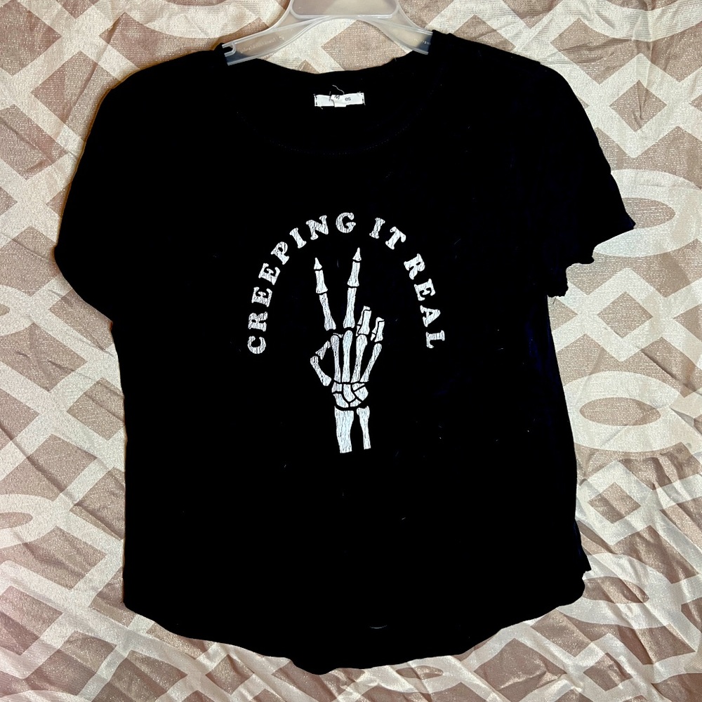 Creepin it real tee 💀